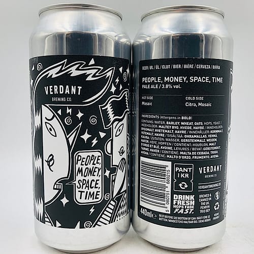 Verdant: People, Money, Space, Time Session Pale (440ml)