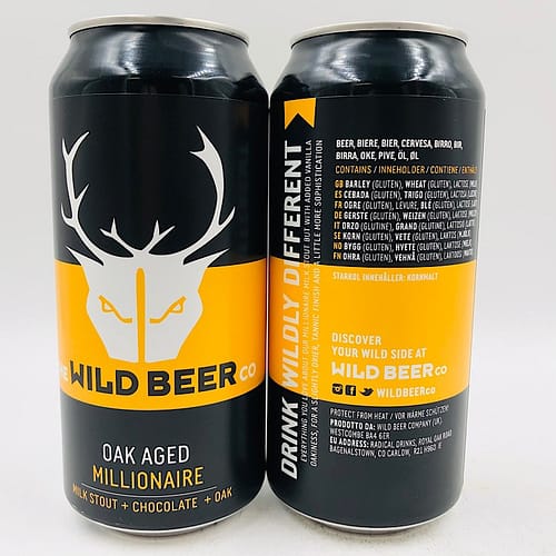 Wild Beer Co: Oak Aged Millionaire Milk Stout (440ml)