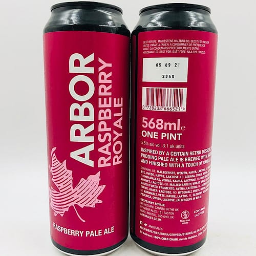Arbor: Raspberry Royale Pale Ale (568ml)