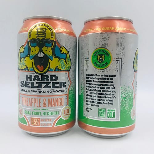 Belching Beaver: Pineapple & Mango Hard Seltzer