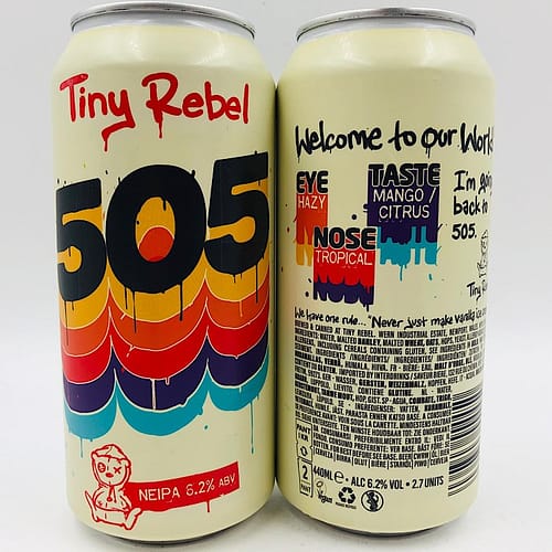 Tiny Rebel: 505 NEIPA (440ml)