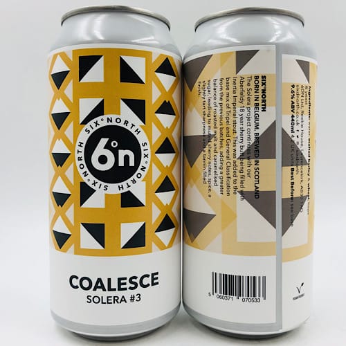 6 Degrees North: Coalesce (Solera Project Blend) Barrel Aged Imperial Stout (440ml)