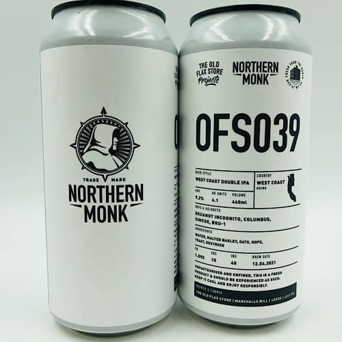 Northern Monk: Old Flax Store 039 West Coast DIPA (440ml)