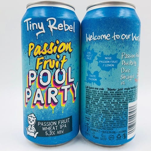 Tiny Rebel: Passionfruit Pool Party Wheat IPA (440ml)