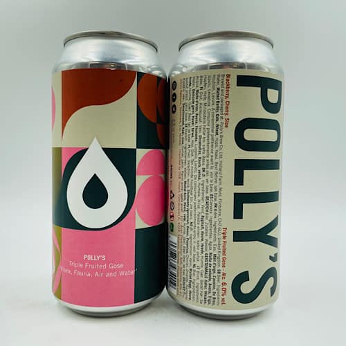 Polly's Brew Co: Flora Fauna Air and Water Triple Fruited Gose (440ml)