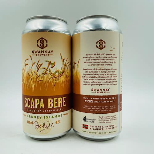 Swannay Brewery: Scapa Bere Speciality Grain (440ml)