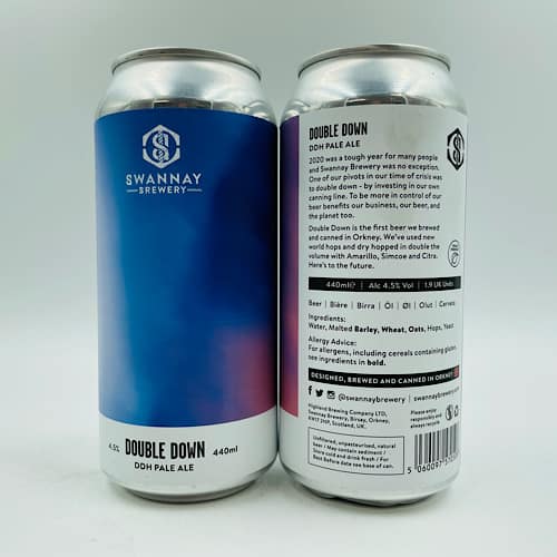 Swannay: Double Down DDH Pale (440ml)