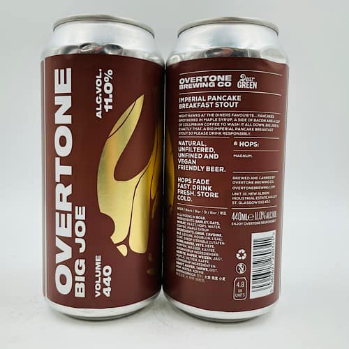 Overtone: Big Joe Imperial Coffee Stout (440ml)