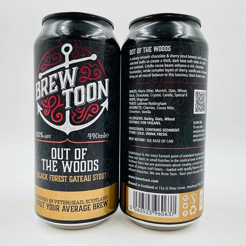 Brew Toon: Out of the Woods Black Forest Gateau Stout (440ml)