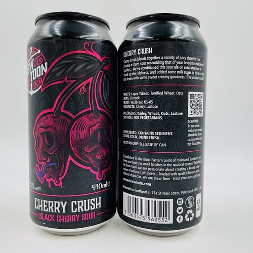 Brew Toon: Cherry Crush Black Cherry Sour (440ml)