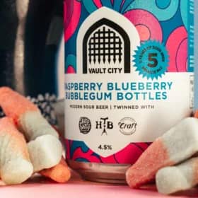 vault city Raspberry Blueberry Bubblegum Bottles