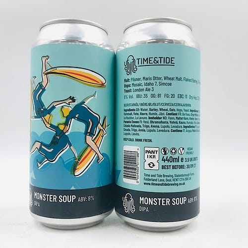 Time and Tide Brewing: Monster Soup DIPA (440ml)