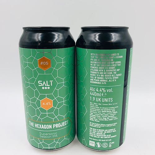 Salt Beer Factory: The Hexagon Project #05 India Session Ale (440ml)