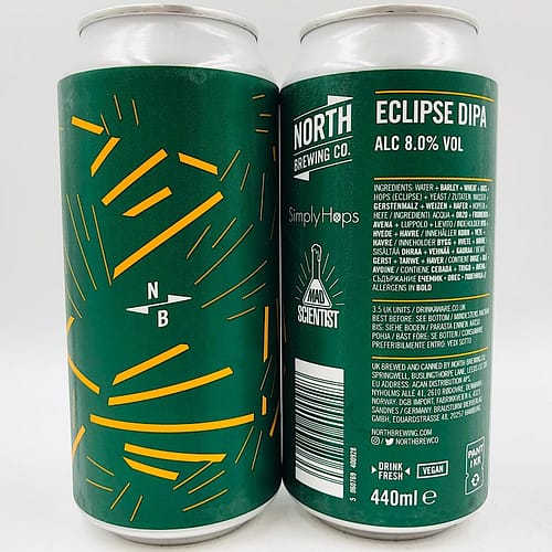 North Brewing vs Mad Scientist: Eclipse NEDIPA (440ml)